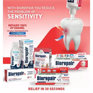 ยาสีฟัน Biorepair Oral Care ไบโอรีแพร์ ออรัล แคร์ [75 ml.] ยาสีฟันลดอาการเสียวฟัน