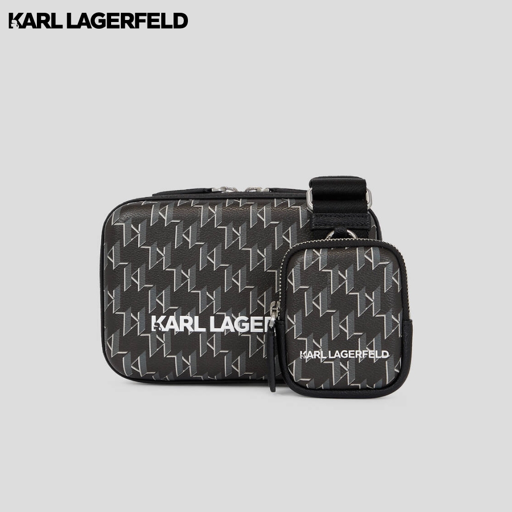 KARL LAGERFELD - K/KASE MONOGRAM CROSSBODY BAG
