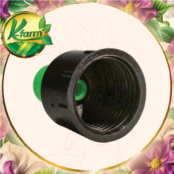 ( 50 อัน ) หัวฉีดด้านเดียว 90 องศา รูน้ำ 4 มิล สีเขียว หัวมือบิดได้ เกลียวใน ขนาด 4 หุน สปริงเกอร์ ระบบน้ำ รดน้ำต้นไม้ - รูปที่ 3