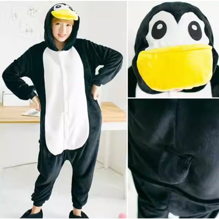 🐧เพนกวิ้น🐧 ชุดมาสคอต ชุดการแสดง ชุดเพนกวิน ชุดก็อตจิ พร้อมส่ง ส่งฟรี
