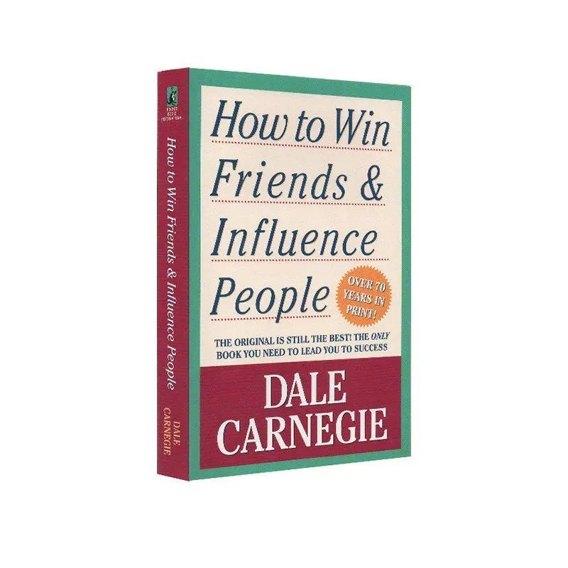 【หนังสือภาษาอังกฤษ】พร้อมส่งจากไทย How to win friends influence people by Dale Carnegie หนังสือพัฒนาตนเอง