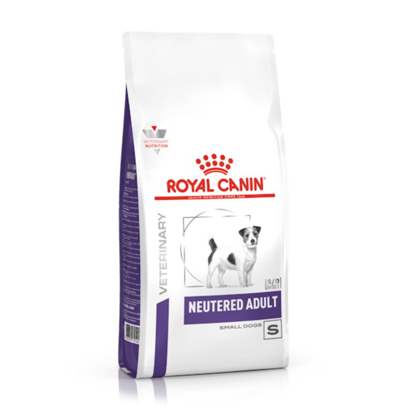 ROYAL CANIN : อาหารสุนัขโตพันธุ์เล็ก ทำหมัน ชนิดเม็ด 8 KG (NEUTERED ADULT SMALL DOG)