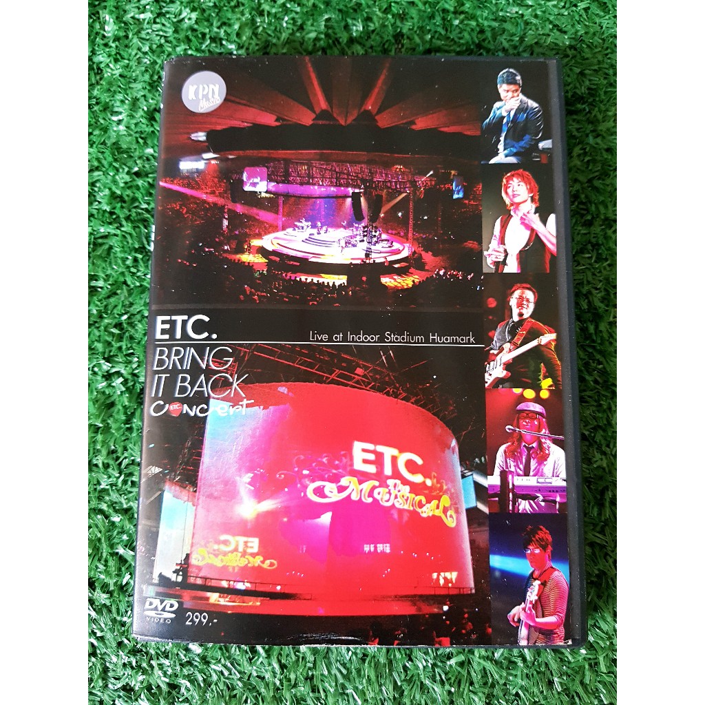 DVD คอนเสิร์ต ETC. Bring It Back Concert Live at Indoor Stadium Huamark