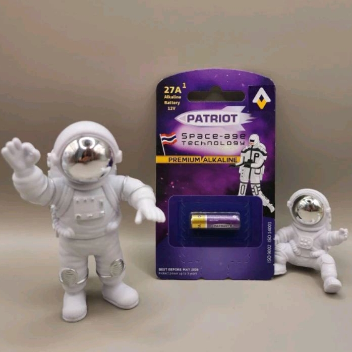 ถ่าน Patriot Premium Alkaline size 27A แพ็ค 1ก้อน