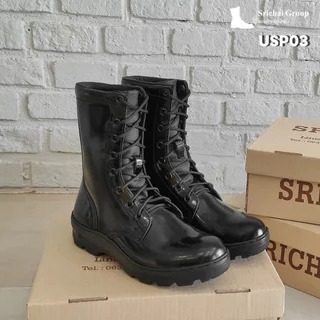 คอมแบท รุ่น USP03 หนังขัดมันเกรดพรีเมี่ยม พื้นรถถัง by Srichaigroup