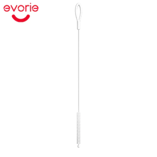 Evorie Tritan ชุดหลอดสำรองสำหรับแก้วหัดดูดขนาด 200ml แถมแปรงทำความสะอาดหลอดฟรีในชุด