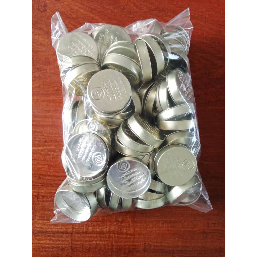 ถ้วยใส่แอลกอฮอล์ มีปั๊ม มอก.950-2547 แบบหนาแข็งแรง ถ้วยเทียน (เปล่า) ตรงจากโรงงาน