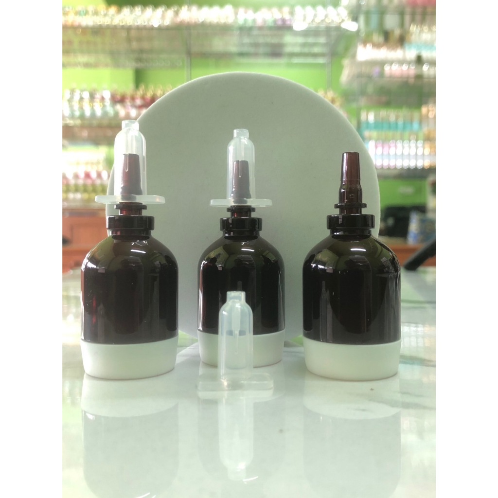 DBAC18 ขวดหยดสีชา ขนาด 10 ml