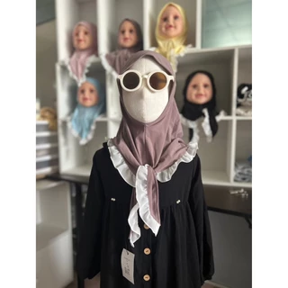 ฮิญาบเด็ก Kids hijab : รุ่น Geno ผ้าคลุมผมเด็ก ฮิญาบ