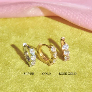 YVIS Fortune Hoop Earring (Stainless Steel)