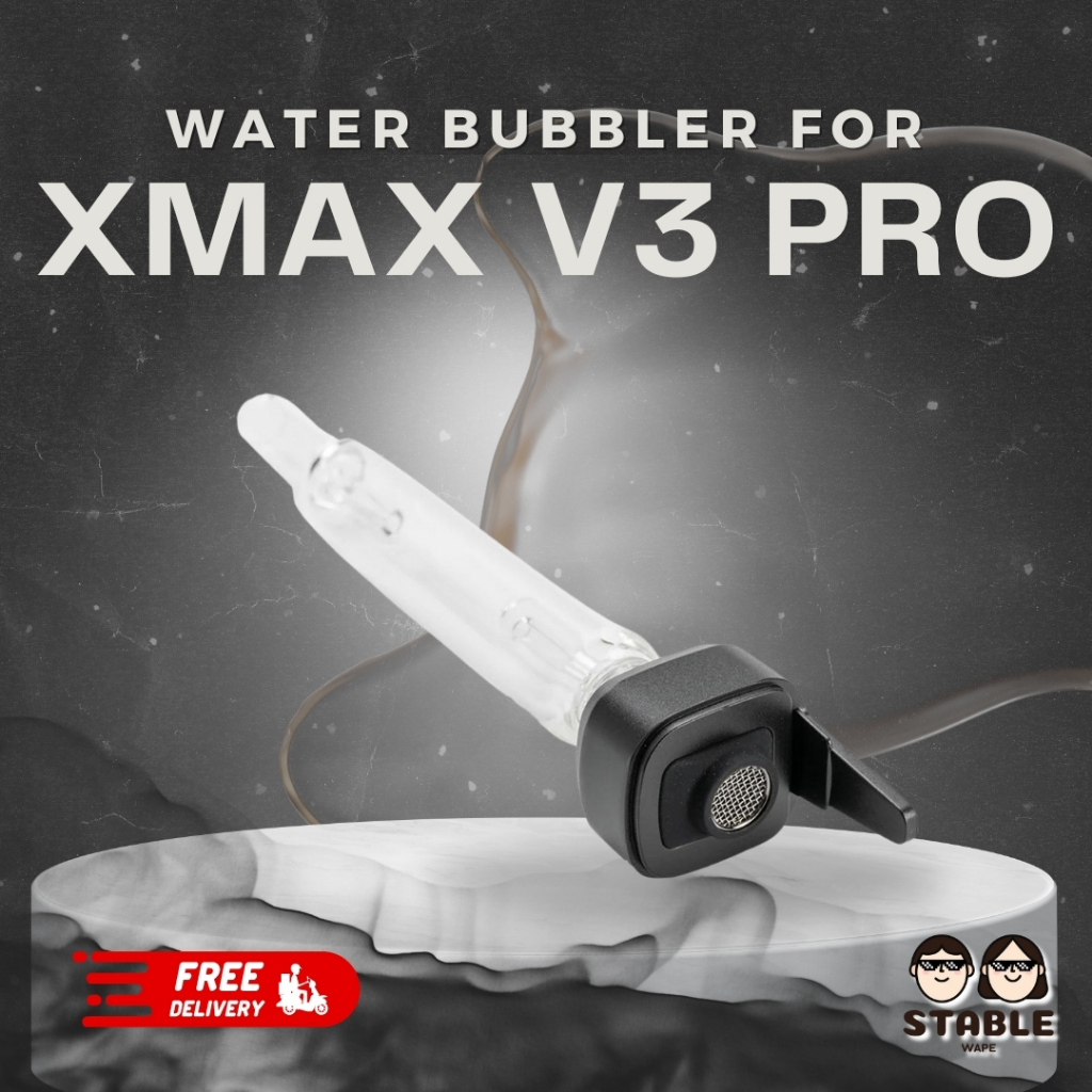 XMAX V3 Pro Water Bubbler ท่อดูดแก้ว Xmax