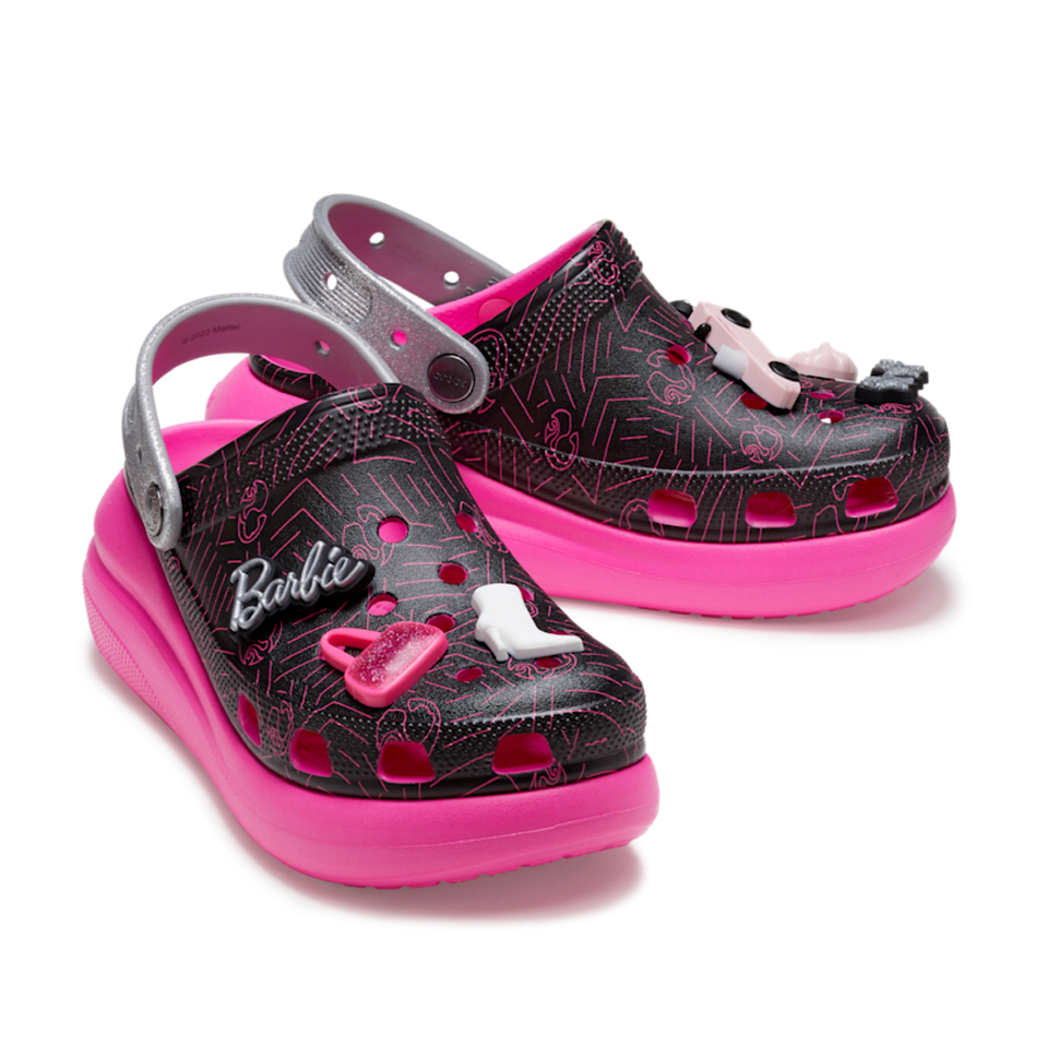 รองเท้าหัวโตรัดส้นผู้หญิง Crocs Crush Clog รองเท้าส้นสูง ส้นตึก เบานิ่มใส่สบาย พร้อมส่งในไท