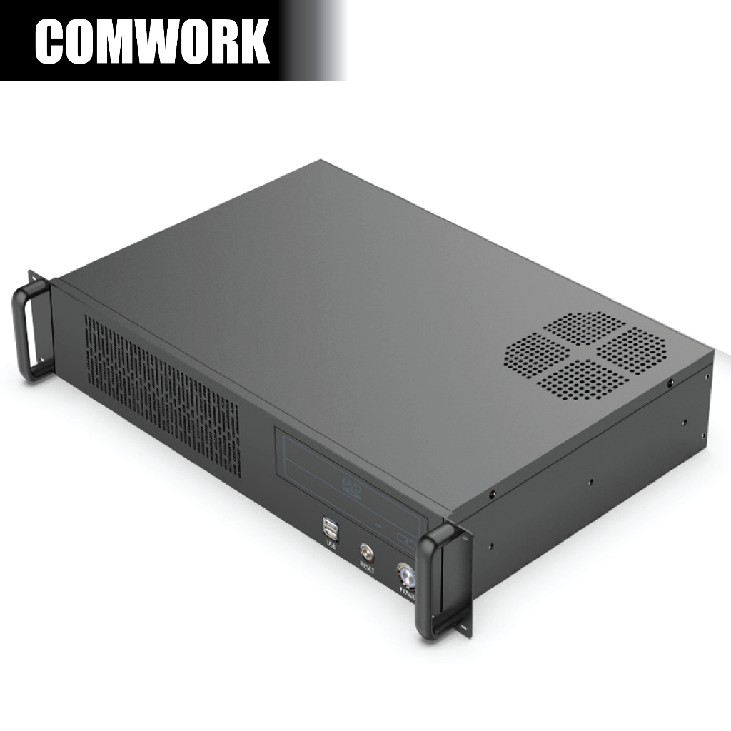 เคส แร็ค 2U 2U390 M-ATX ITX RACK CHASSIS SERVER CASE COMPUTER WORKSTATION COMWORK