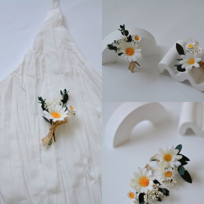 Memoryofflower•เข็มกลัดติดอก•Daisycandy