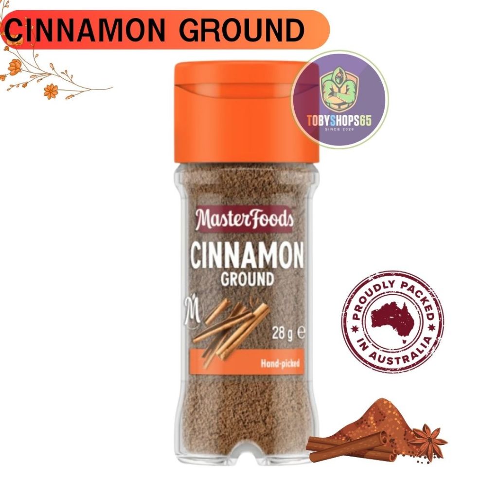 MasterFoods Ground Cinnamon 28g อบเชยป่น อบเชยผง นำเข้าจากออสเตรเลีย