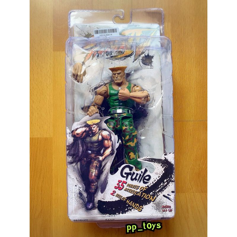NECA Guile Street Fighter 7” figure