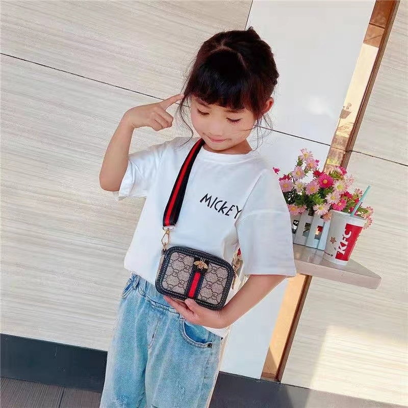 กระเป๋าแฟชั่น ผึ้งทอง หรูหรา ของเด็ก