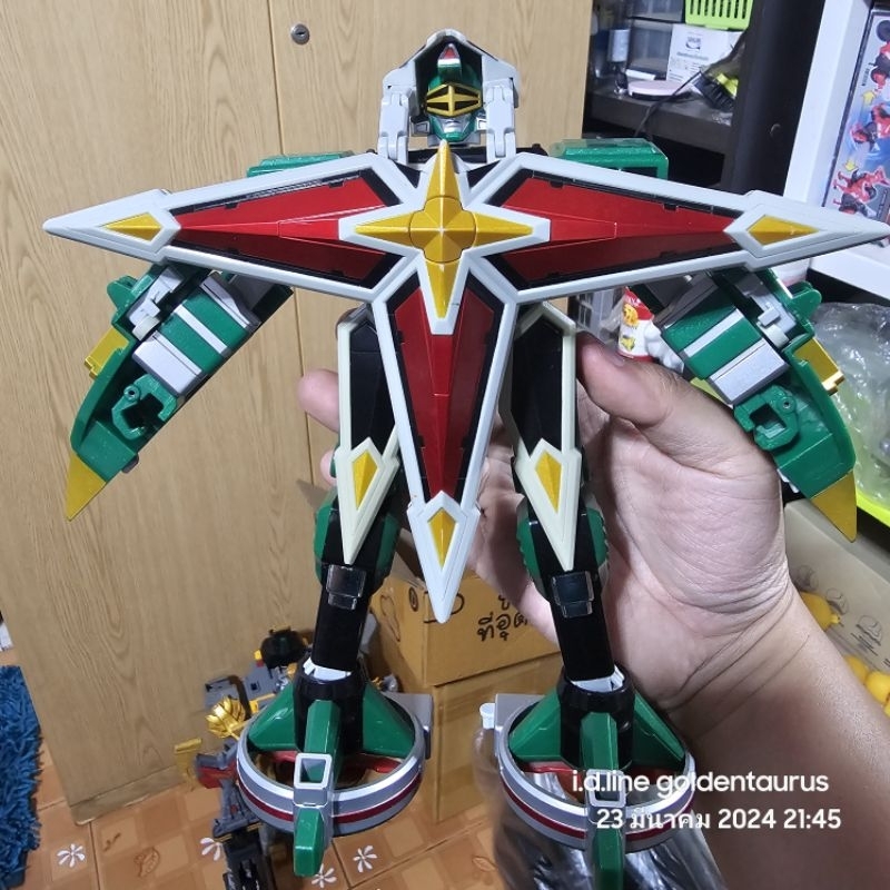 เทนคูจิน แห่ง เฮอริเคนเจอร์ Ninpuu Sentai Hurricanger Karakuri Kyokan Tenkuujin DX