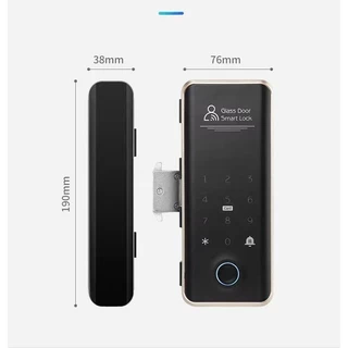 TTLOCK 🔒 Digital Door Lock รุ่น G1 สำหรับประตูกระจก ประตูอะลูมิเนียมบานเดี่ยว บานคู่ บางเปิด บางเลื่อน รับประกัน1ปี