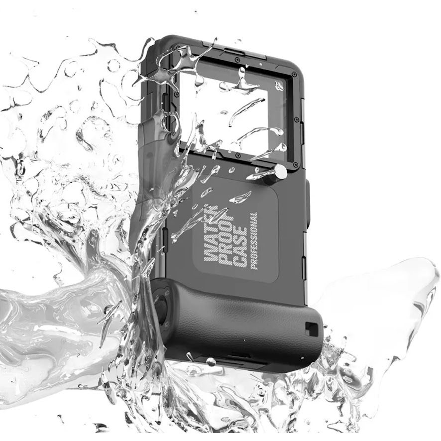 เคสกันน้ำสำหรับ5-6.9นิ้วโทรศัพท์ SHELLBOX GENERATION 2ND แท้100% Waterproof Diving Case 50 ฟุต/15เมตร