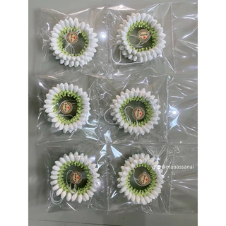 มาลัยรัดผม มาลัยรัดเกล้า 3แถว 60 บาท รัดเกล้า