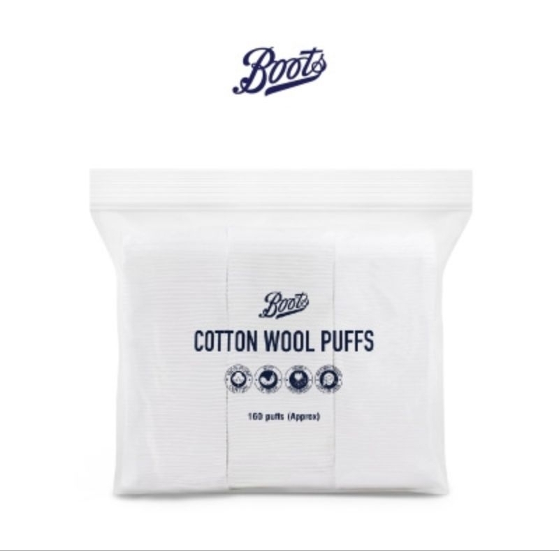 BOOTS COTTON WOOL PUFFS บู๊ทส์ คอทเทิน วูล พัฟส์