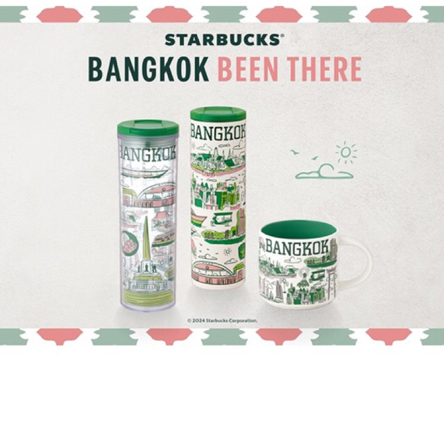 ⭐️Starbucks Bangkok Been There⭐️Bangkok Been There Collection⭐️Bangkok Mugs Tumblers