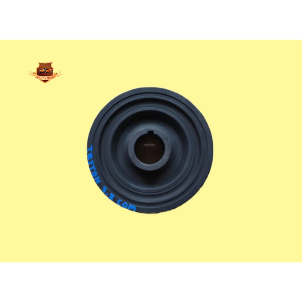 มู่เลย์หน้าเครื่อง (มู่เลย์ข้อเหวี่ยง) MITSUBISHI TRITON 3200 COM,16วาล์ว,4M41 DI-D ราคาตัวละ 800 บา