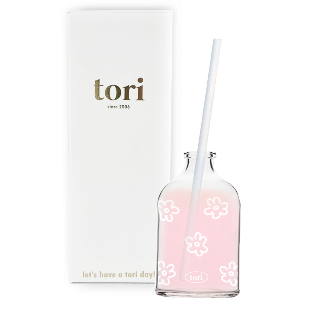 TORIAROMA Clear Flower SS Diffuser อัพเกรดห้องให้น่ารัก วางแล้วดูเกาหลี หอมฟุ้ง 55ml. นาน 1 เดือน