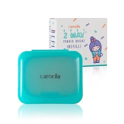 แป้งคาเมล่า(รีฟิล) Camella Baby 2-Way Powder Bright Refill