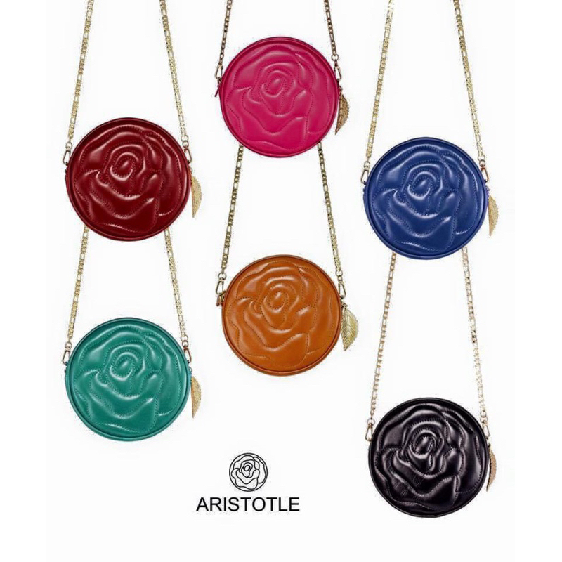 Aristotle Rose Bag รุ่น Original สี Orange Brown