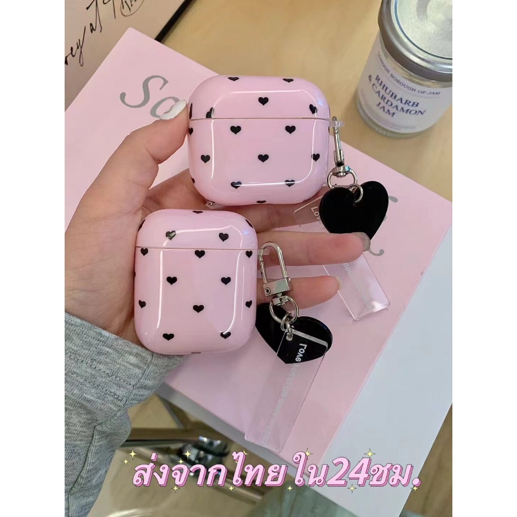 ล่าสุด เคสแอร์พอด 2 1 pro2 Case for Airpods 3 pro เการป้องกันการตก ซิลิโคนนิ่ม รูปหัวใจ imd Soft Case Airpod gen3 2021