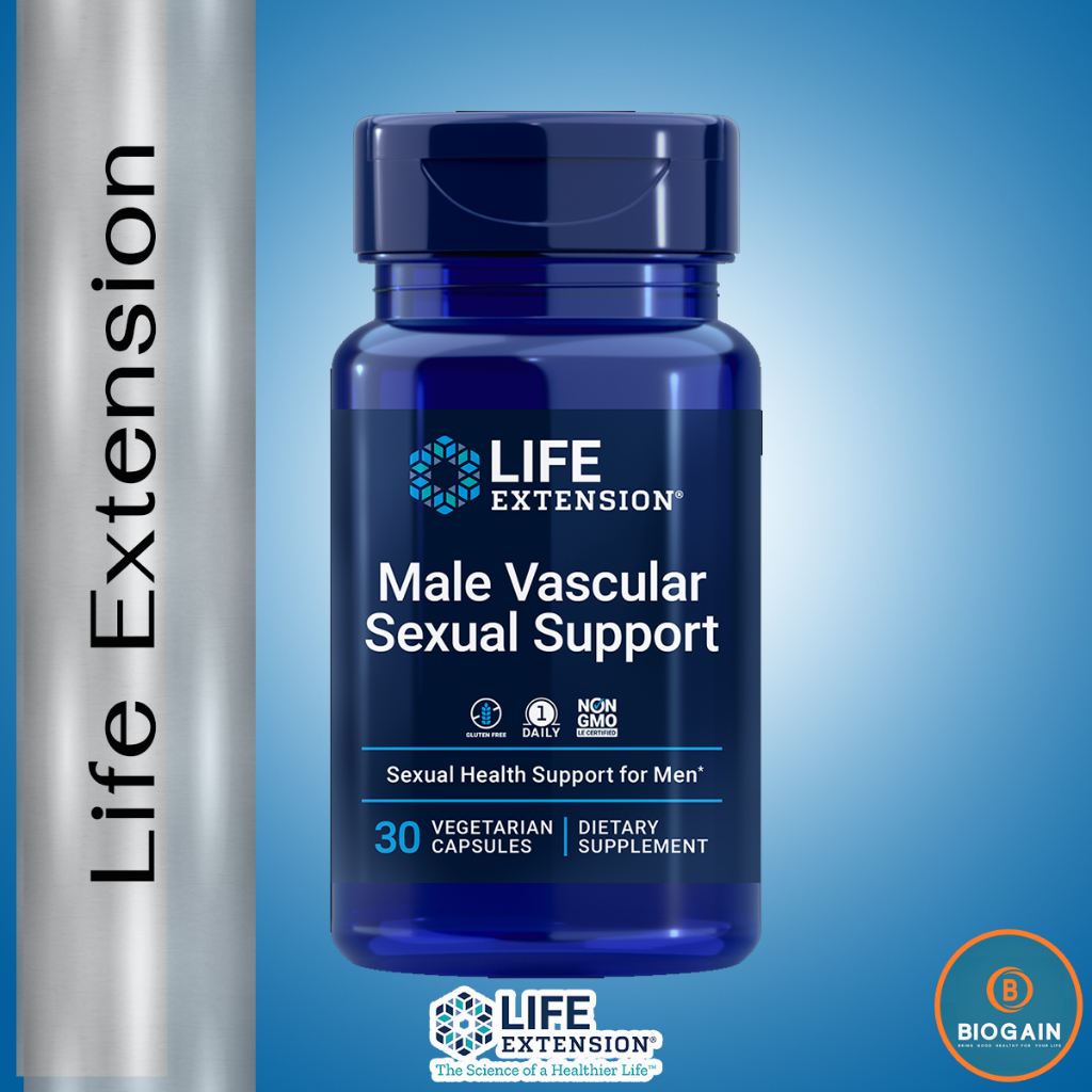 Life Extension Male Vascular Sexual Support / 30 Capsules