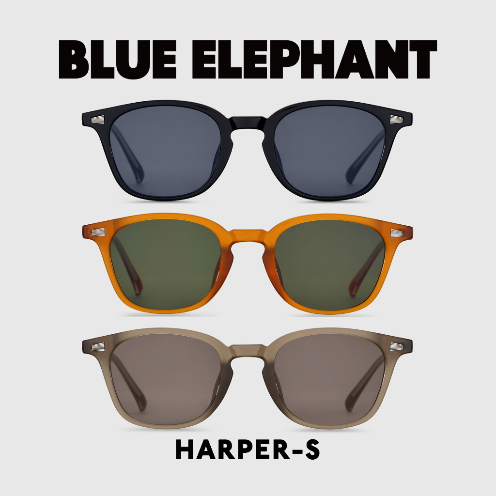 แว่นตากันแดด BLUE ELEPHANT HARPER - S (Black, Pumpkin, Etoupe )