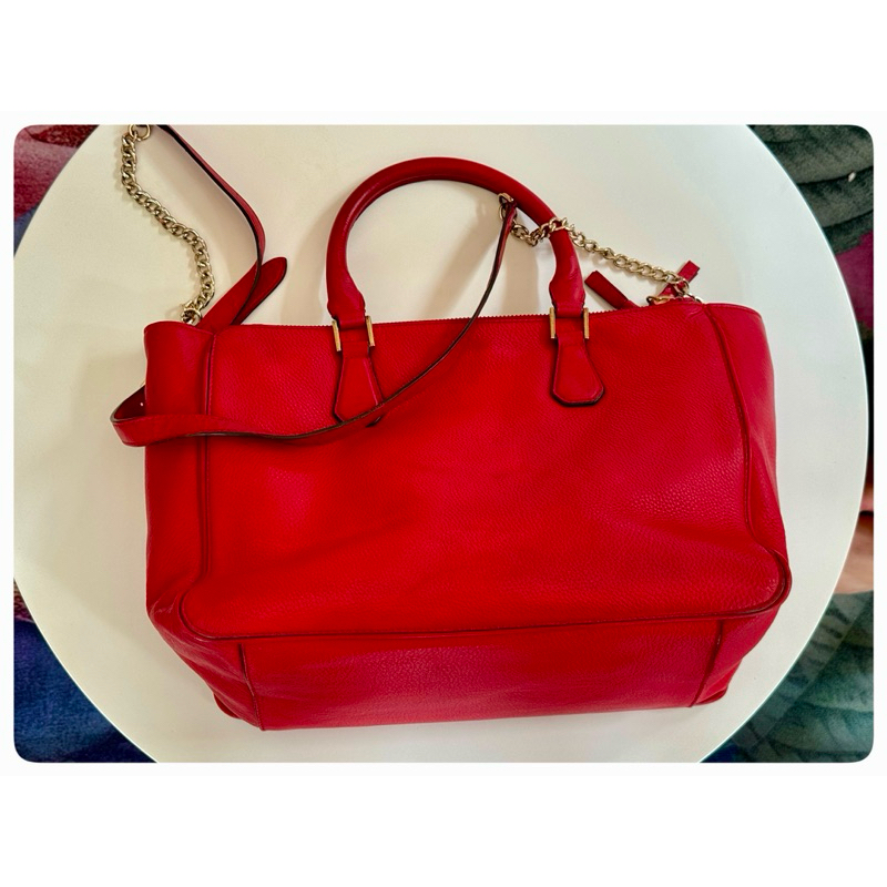 Tory Burch Robinson Tote Red Bags & Handbags for Women.