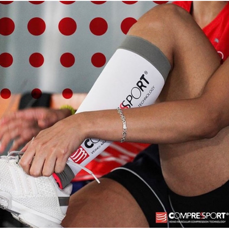 no tag⚠️2T COMPRESSPORT R2 WHITE Compression stockings