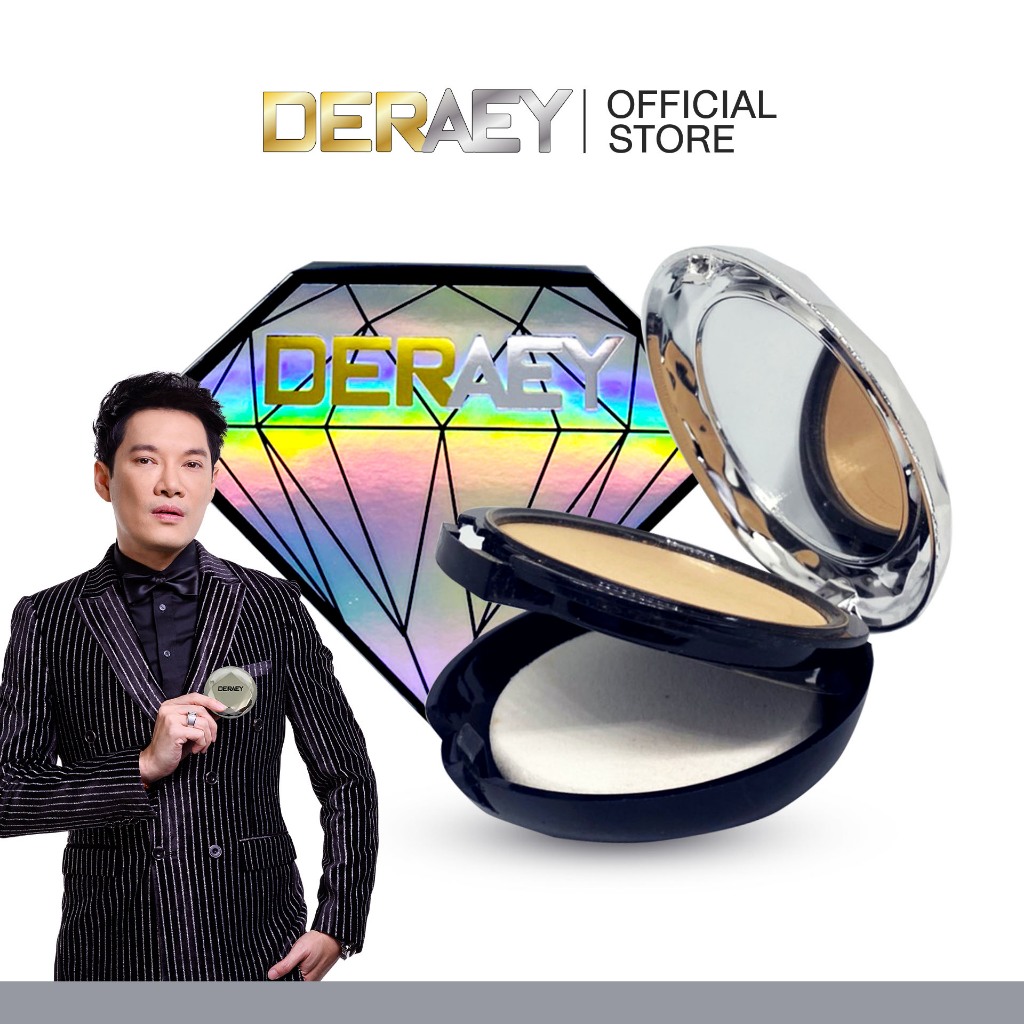 แป้งเดอเอ้ DERAEY Diamond SPF30 PA+++