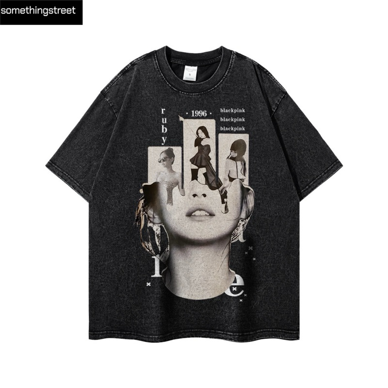 เสื้อยืดผู้ชายโอเวอร์ไซส์ ruby jennie