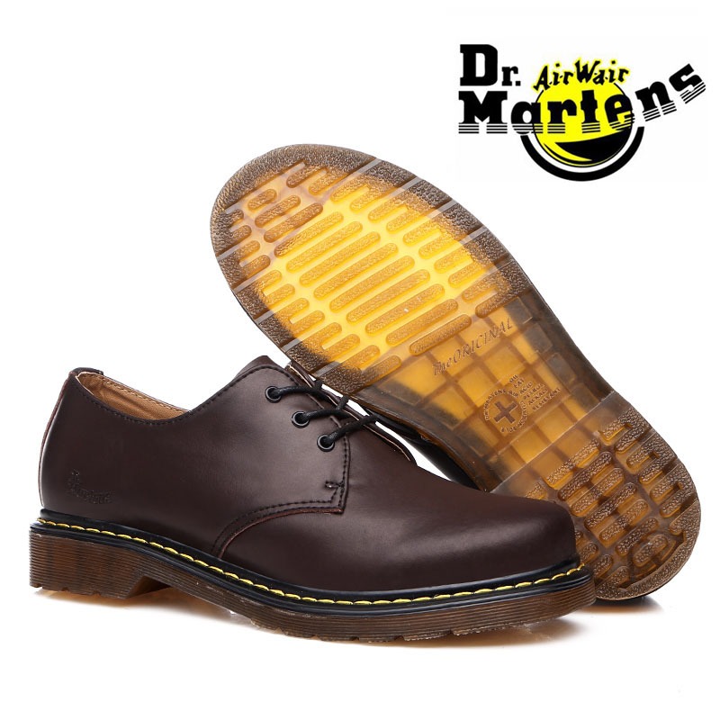 Dr.Martens รองเท้าหนัง แบบผูกเชือกสำหรับผู้ชาย