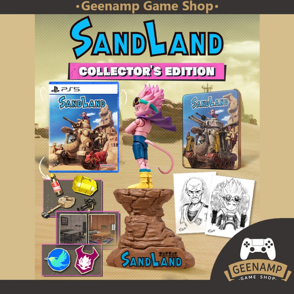 (คูปองShopeeลด15%) PS5 [มือ1] Sand Land : Collector's Edi (R3/ASIA)(EN) - Sandland