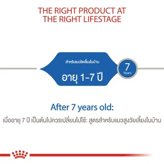 โรยัล คานิน อาหารเม็ด สำหรับแมวโต อาศัยในบ้าน อายุ 1-7 ปี ขนาด 10 กิโลกรัม ROYAL CANIN ADULT CAT INDOOR 10 KG.