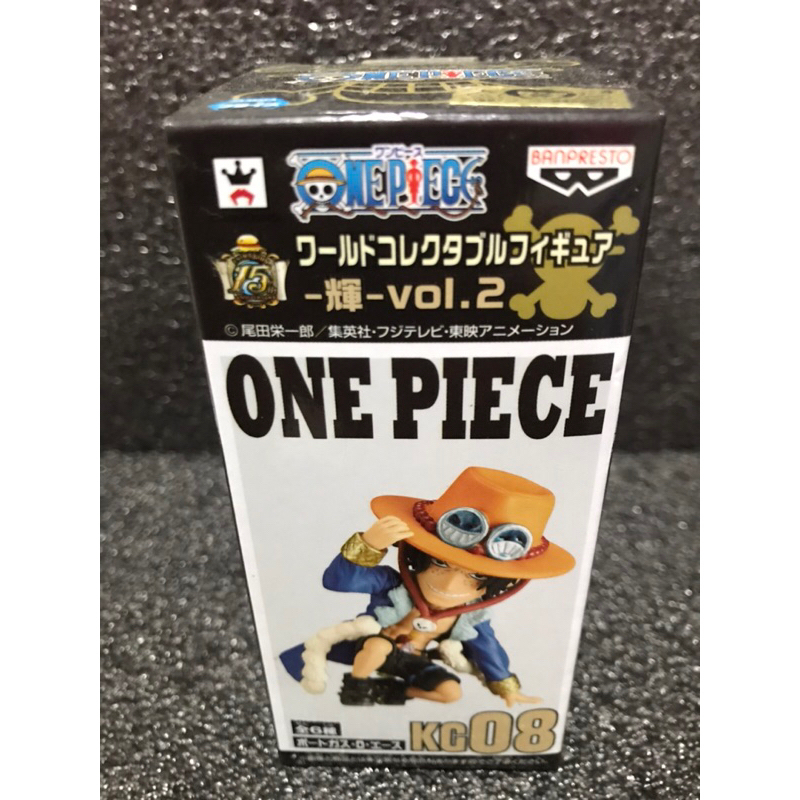 แมวทอง WCF Ace One Piece Vol.2 KG08 Lot.JP โมเดลวันพีช เอส