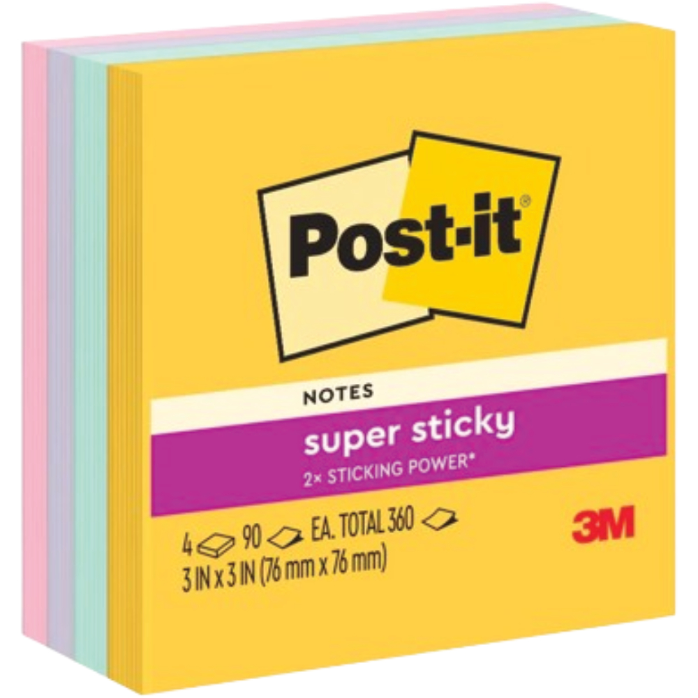โพสต์ อิท 654 โพสต์-อิท โน้ต 3×3″ 3M Post-it ราคา ถูกที่สุด ดีลบีเคเค แกลเลอรีภาพที่ 7
