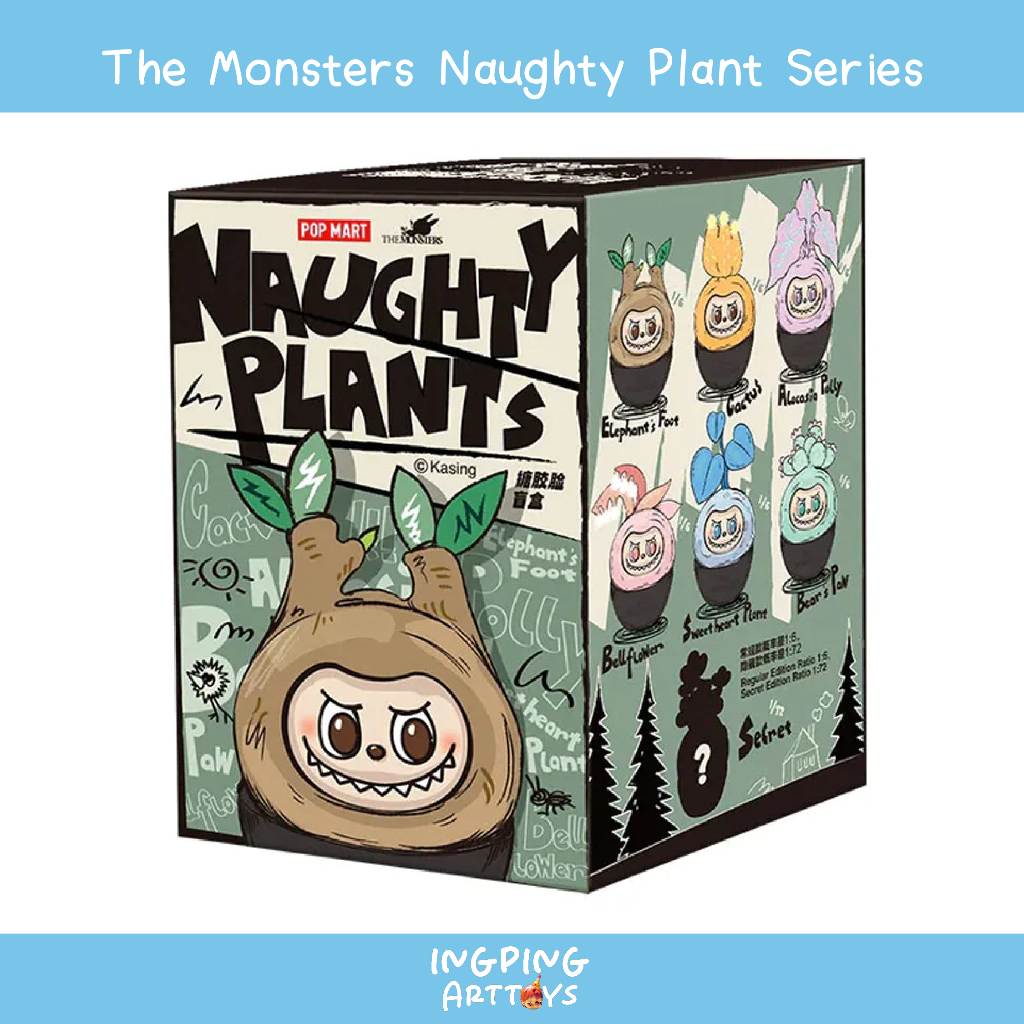 (📣 พร้อมส่ง) Labubu : The Monsters Naughty Plant Series 🪴