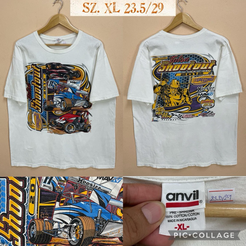 Anvil Tulsa Shootout Speedway 2012 T-Shirt