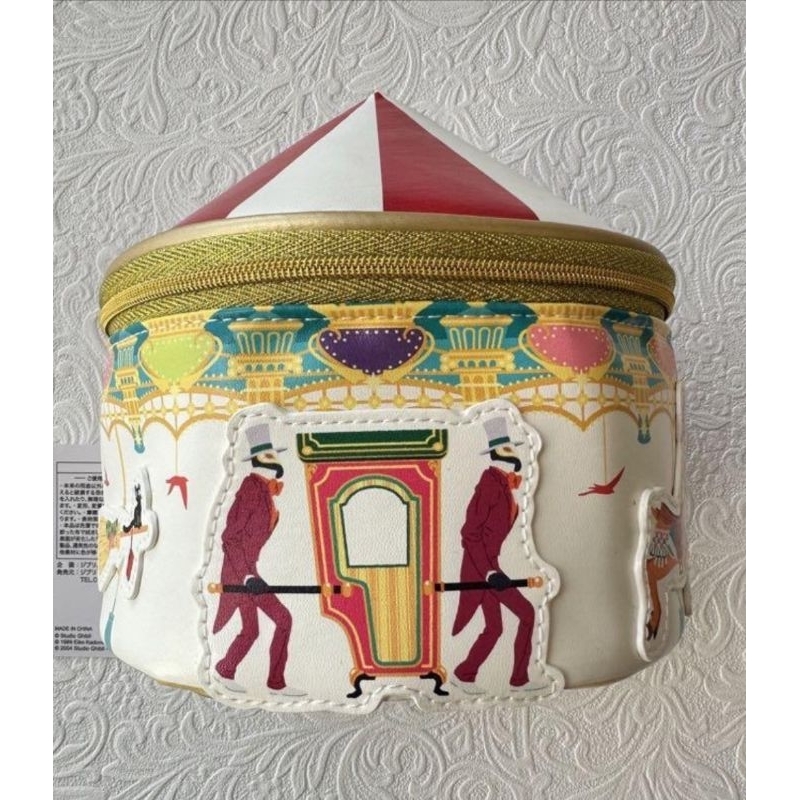 [พร้อมส่ง 📦]New Ghibli Howl Moving Castle Ghibli park  กระเป๋าใส่ของ​พ่อมด​ฮาวล์​ จิบลิ​ ปาร์ค​ แท้​