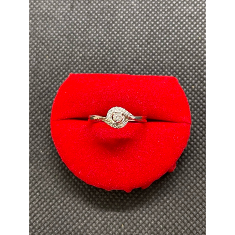 สินค้าหลุดจำนำPRIMA 750 (18K)w.2.29g size54 Cutting Excellence H&A Di 0.10 ct X1 Di 0.005 ct X 14 สว