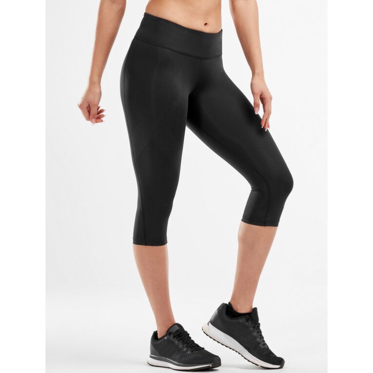 2XU Compression Tights - BLK/DBK WA2865b size L