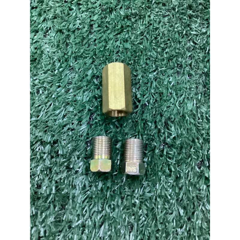 ต่อตรงแป๊ปเบรค ขนาด 1/4 เกลียวละเอียด