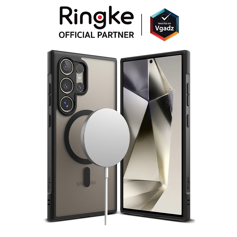 Ringke เคสสำหรับ Galaxy S24 Ultra รุ่น Fusion Bold Magnetic